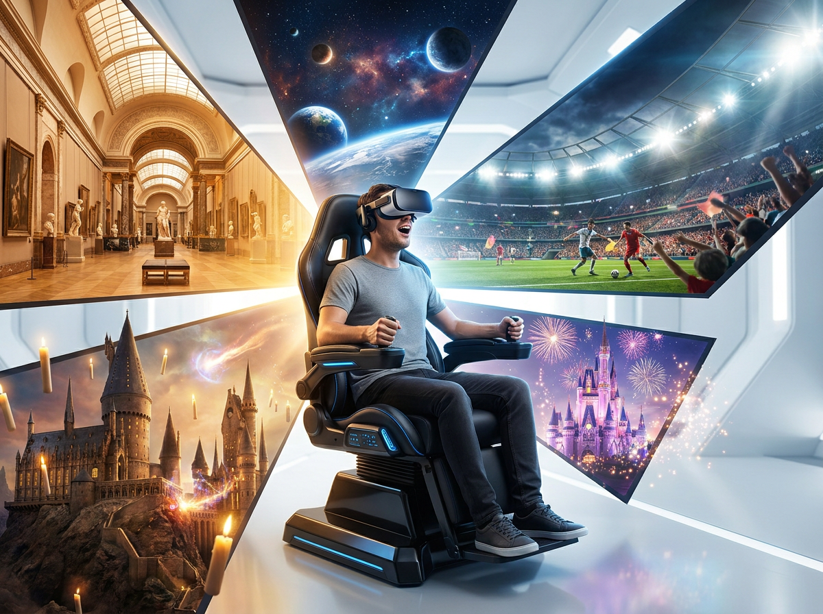 Cabinas inmersivas Virtuality World