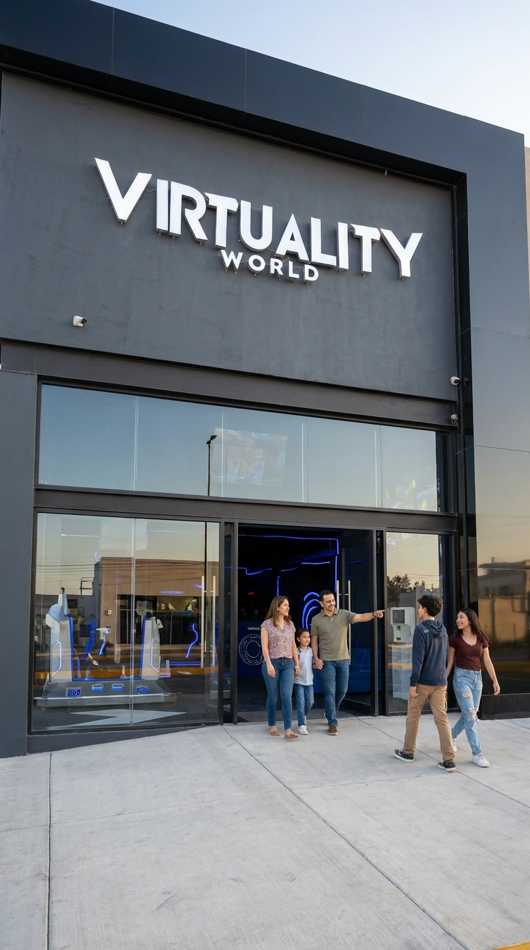 Fachada Virtuality World Nuevo Casas Grandes