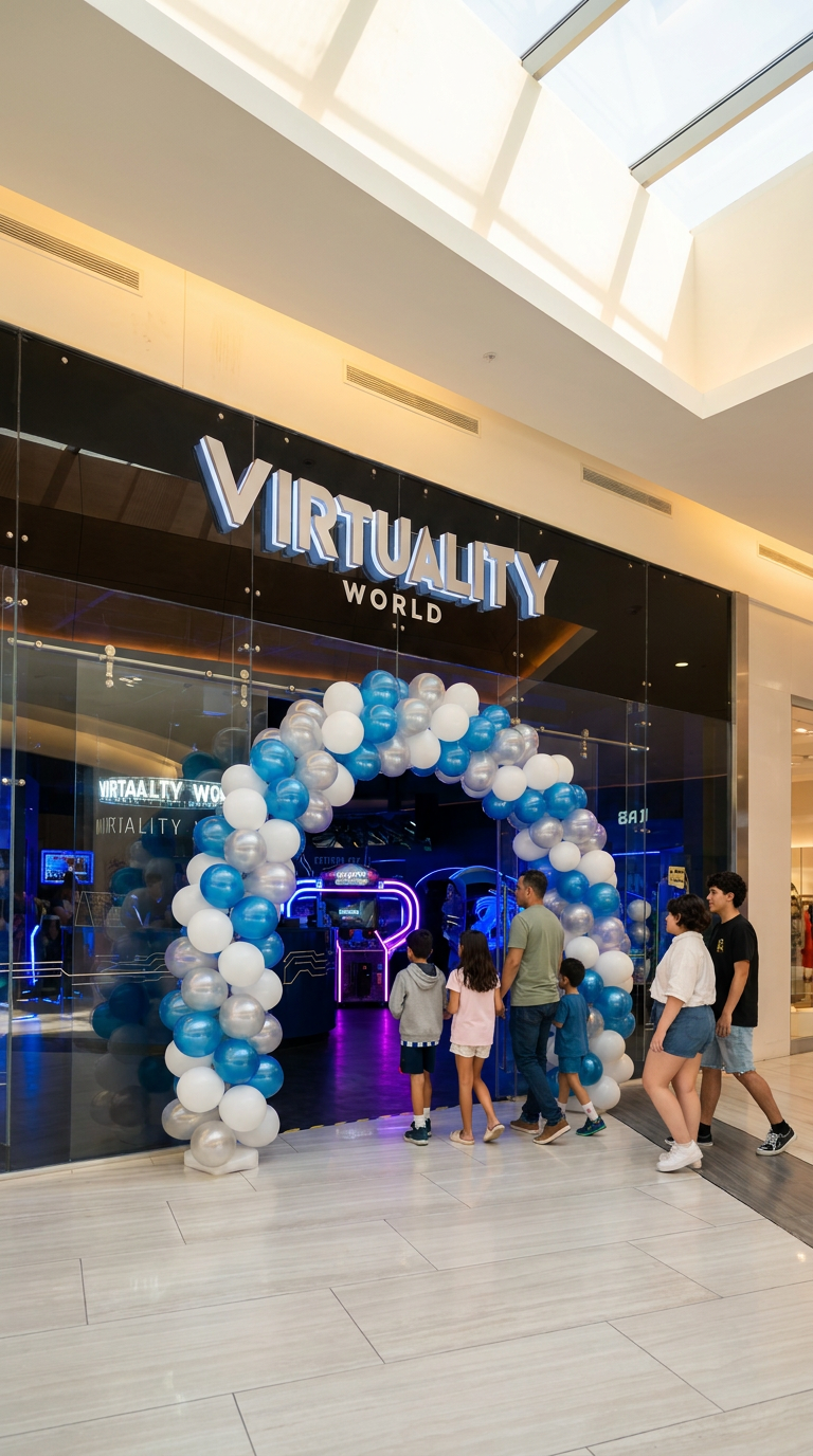 Fachada Virtuality World Monterrey
