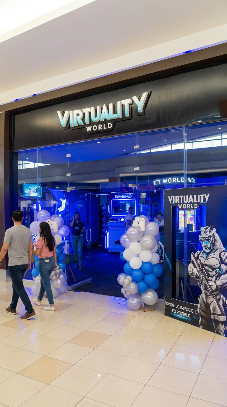 Fachada Virtuality World Tepic