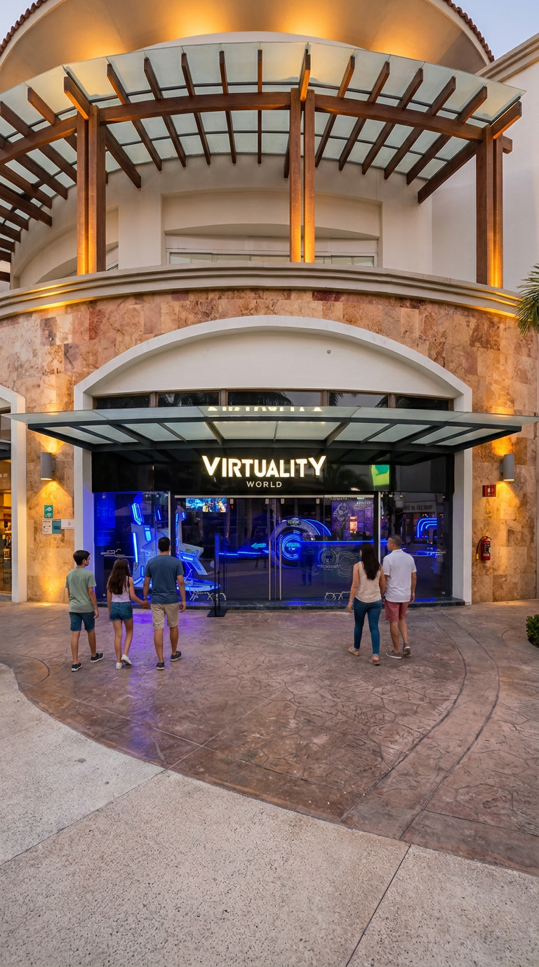 Fachada Virtuality World Puerto Vallarta